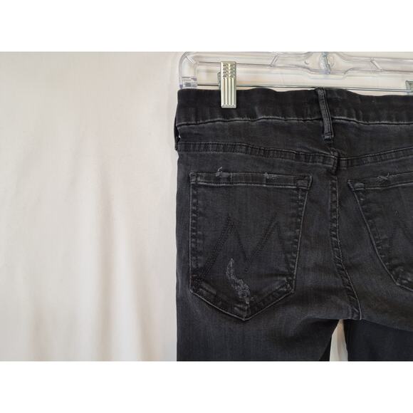 Mother The Looker Crop Low Rise Jeans In Nine Lives 26 - Picture 7 of 7